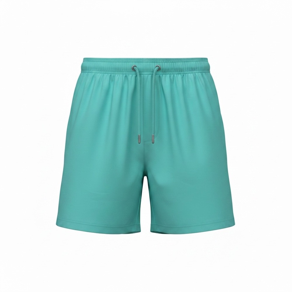 Caribbean Waveliner Mens 3XB Swim Trunks Teal Green 6‎ Inseam Boxer Brief Liner